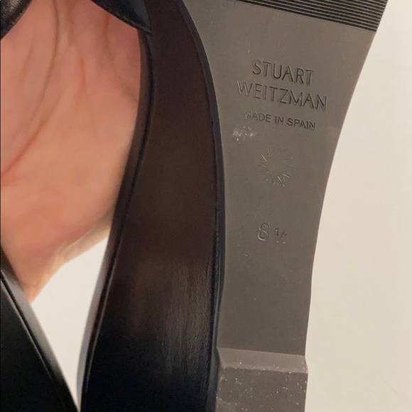NEW Stuart Weitzman Slide Wedges - Picture 8 of 10